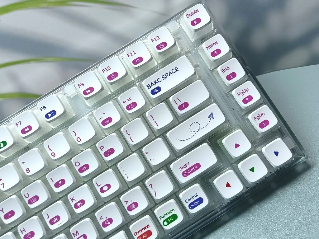 132 Toetsen Pudding Transparant Keycaps Cbsa Profiel Keycap Iso Layout Gamer Voor Outemu Cherry Mx Switch Mechanische Toetsenbord Kit