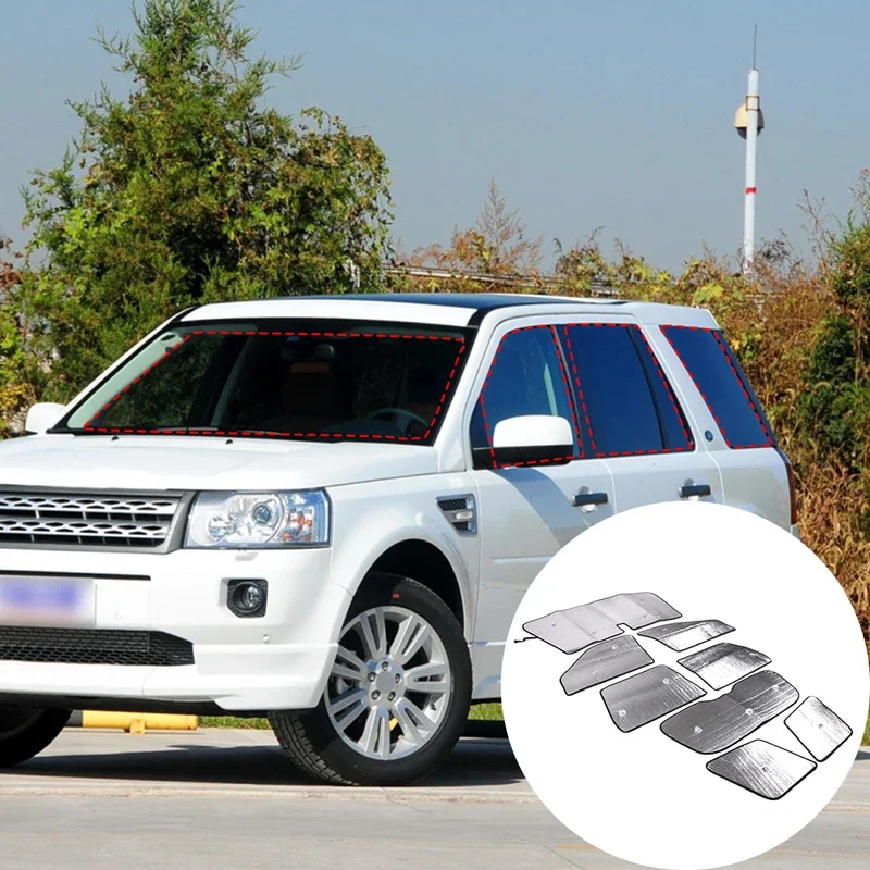 For Land Rover Freelander 2 2007-2015 Car Front Windscreen Cover Full Window Glass Sun Protection Parasol Auto Accessories