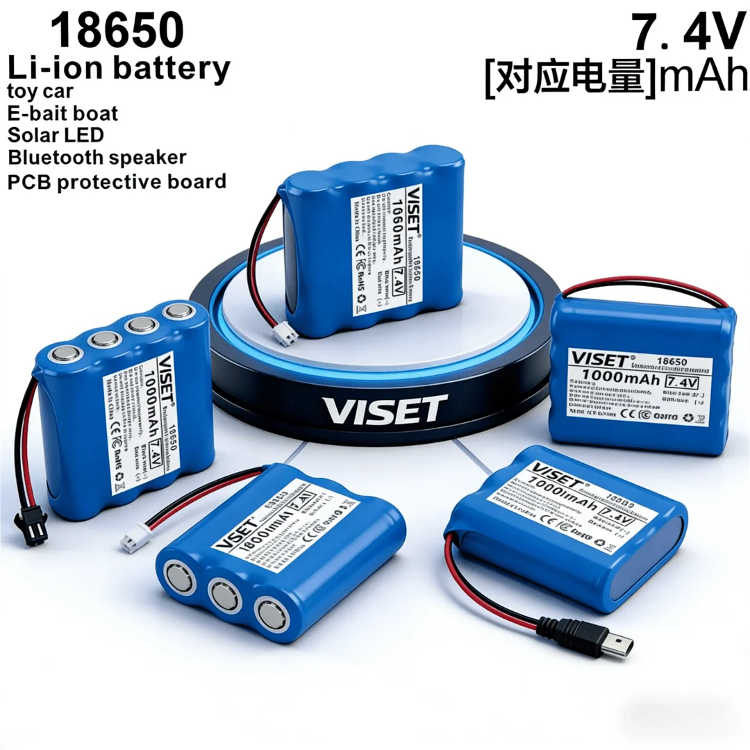 

Аккумулятор 18650 10500 мАч 7.4В, литий-ионный, перезаряжаемый, с платой защиты, для запчастей радиоуправляемых игрушечных машинок