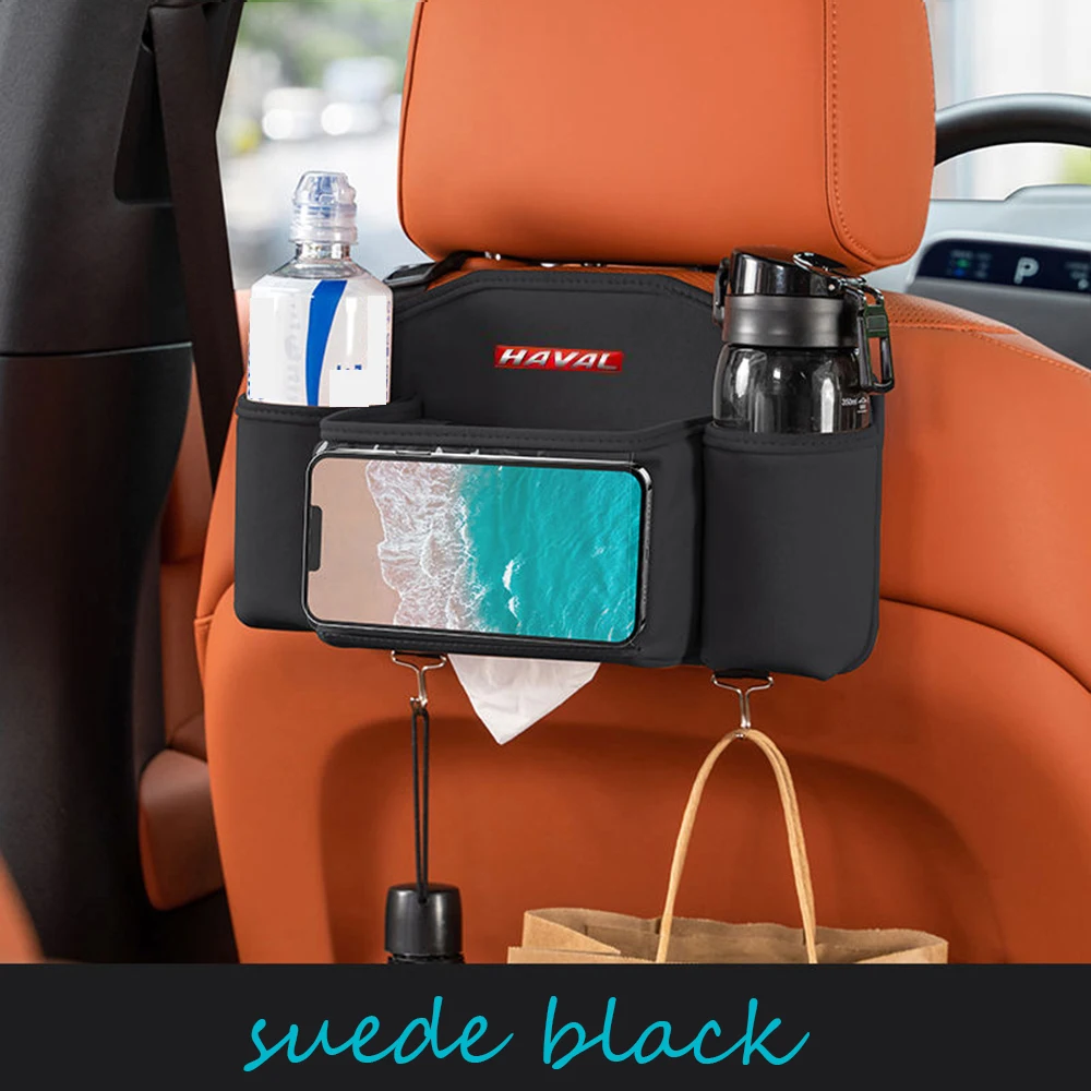 

For Great Wall Haval H9 2rd 2024 2025 Accessories Car seat back storage bag mounted storage Tool bag hanging multifunctional