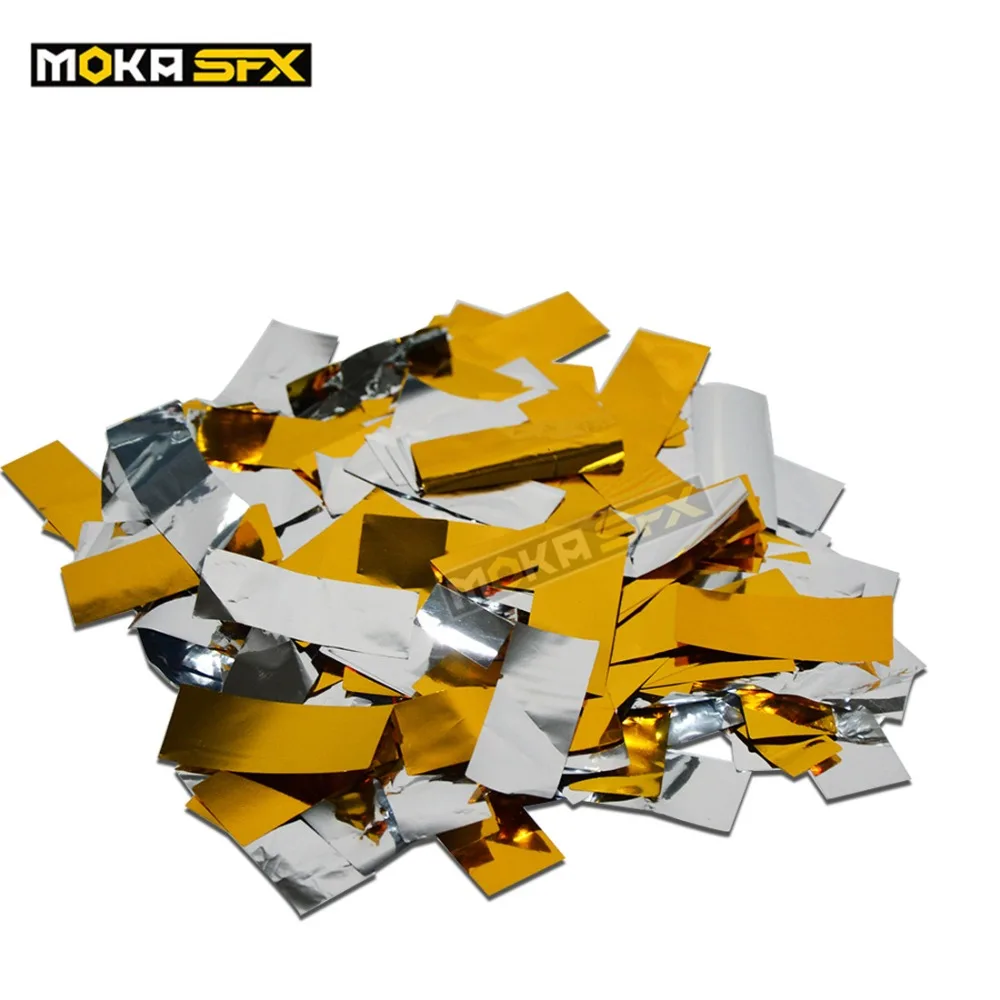 5kg/lot Confetti Paper Tissue Paper Gold Silver Decoration Use for Confetti Machine in Stage Effect