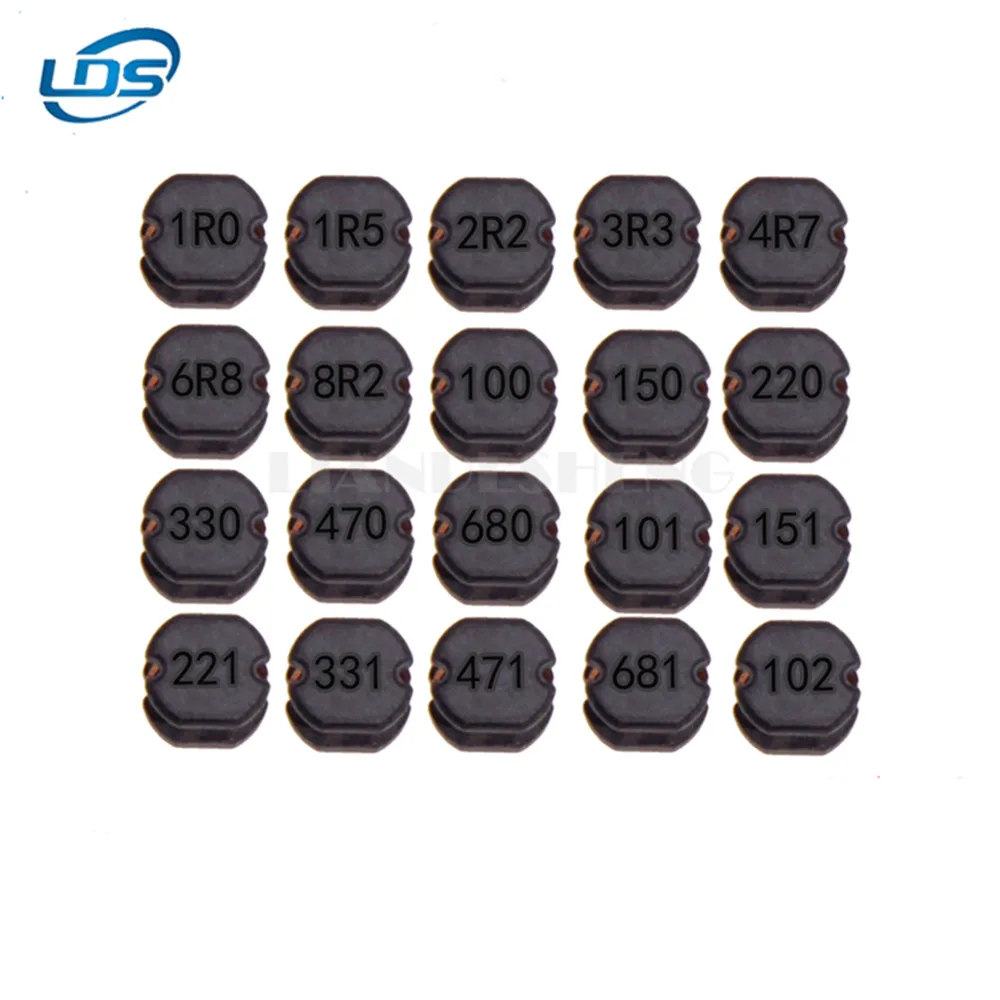 20PCS SMD Power Inductors CD75 1UH 2.2UH 3.3UH 4.7UH 6.8UH 10UH 22UH 33UH 47UH 68UH 100UH 150UH 220UH 330UH 470UH 680UH 1MH 2.2M