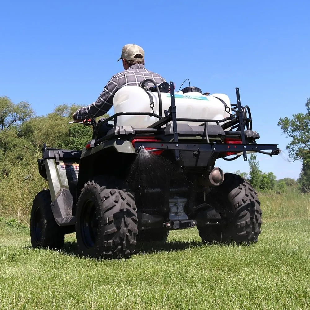 15-Gallon ATV Broadcast Sprayer - 7ft Swath, 2.2GPM, 70PSI Max