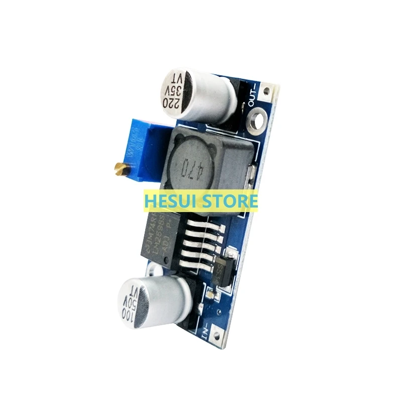 LM2596S DC-DC step-down regulator power supply module board 3A adjustable step-down 12/24V to 12/5/3.3V