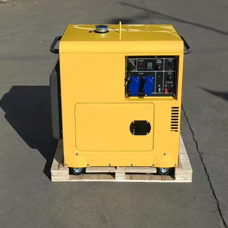 220v Generator Engine Factory Direct Sales Add to Diesla Quiet  Lightweight Engine-generator Portable Electric Grnerator Set