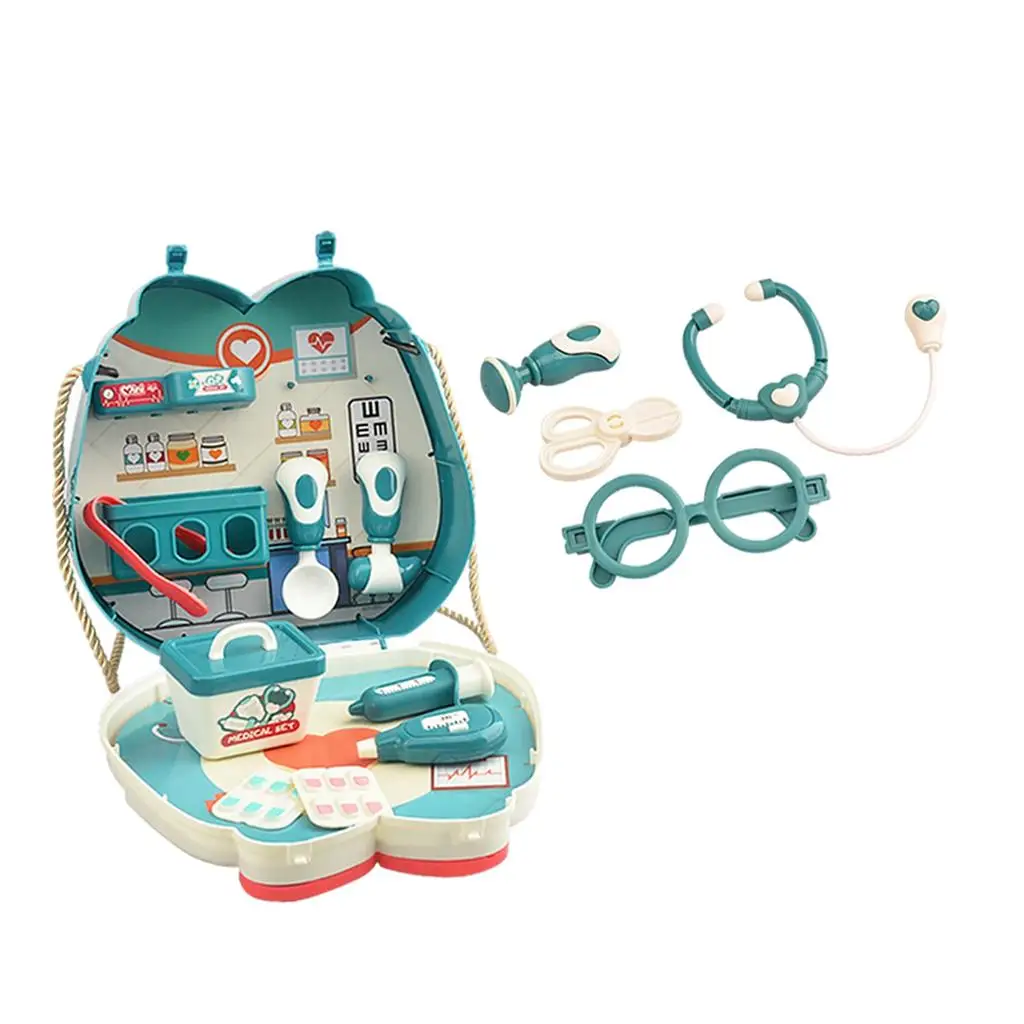 Play House Toy Set Simulate Life Scenarios Cute Design for Creative Children