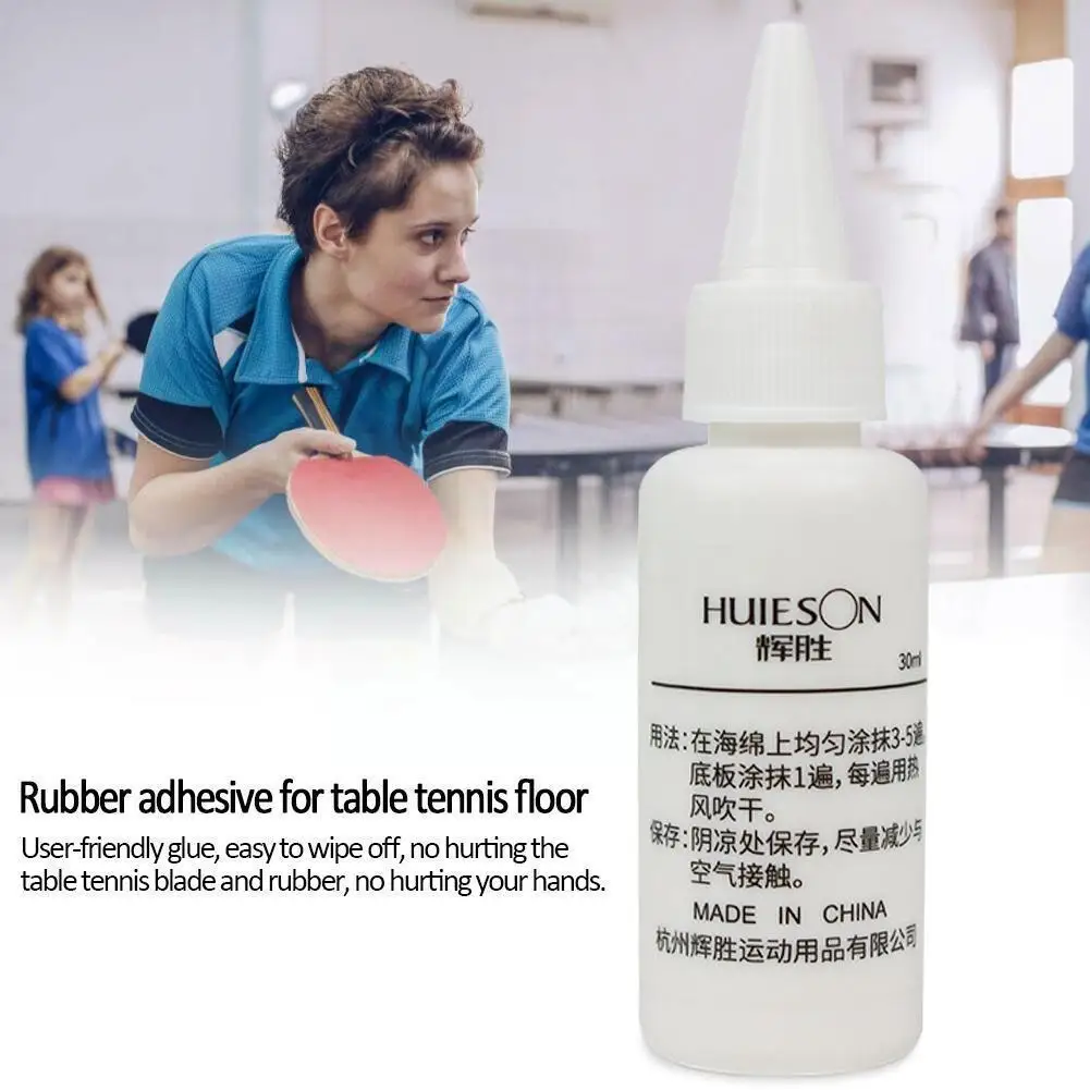 Professional Table Tennis Inorganic Glue For Diy Pong Racket Soleplate Paddle Bat No Bad Smell Non-toxic/volatile 30ml N0p7