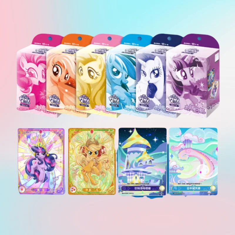 

Аутентичные Kayou, Лидер продаж, коллекционные карточки My Little Pony, игры, коллекционные боевые карты, наборы дружбы, игрушки, хобби, праздничные подарки