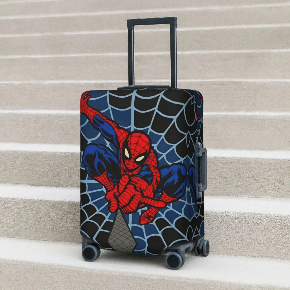 

Spider Man Graphic Suitcase Cover Business Vacation Practical Luggage Supplies Protector