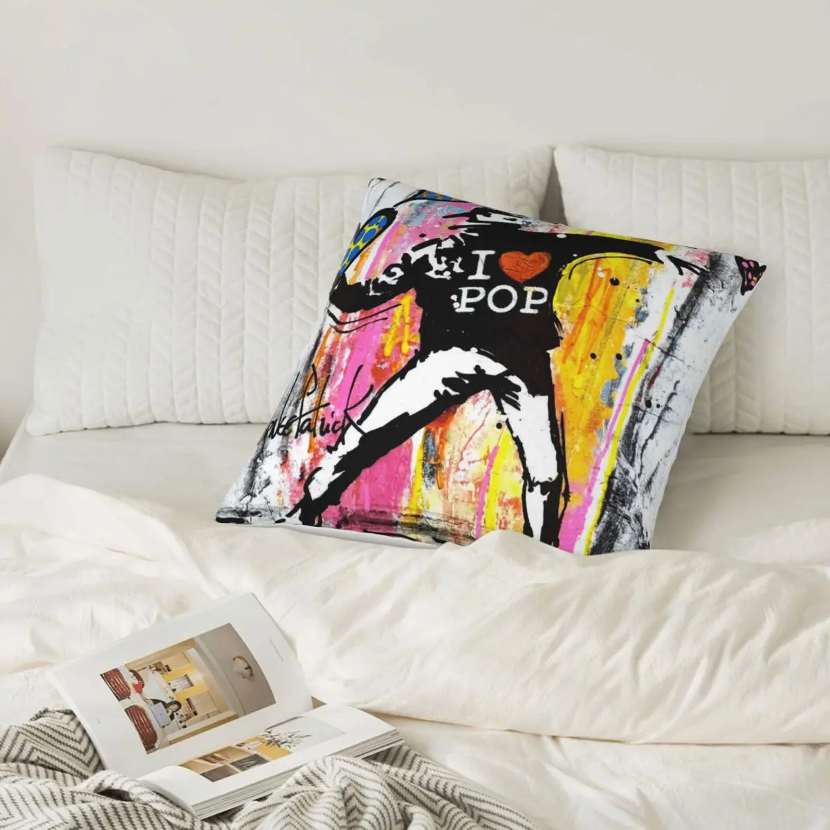 بانكسي 000270 ديكور المنزل غطاء الوسادة الوسائد الزينة Dakimakura كيس وسادة غطاء وسادة