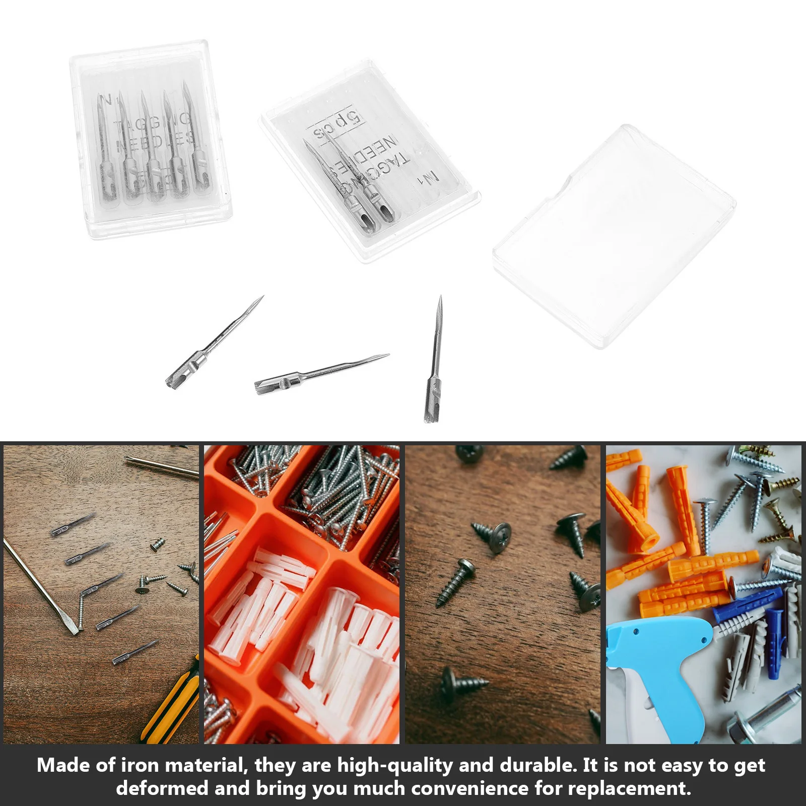 

10Pcs Tagging Needles Iron Replacement Needles for Price Label Attacher Clothes Tagging Tool Supplies Clothing Labeler Pin