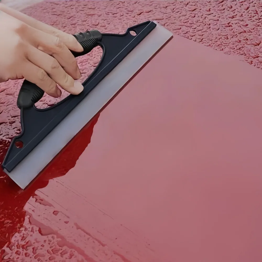 Auto Fenster Glas Wischer Auto Körper Wasser Schaber Waschen Sauberes Glas Trocknen Rakel Weiche Silikon Bord Werkzeuge Sauber Schaben Film