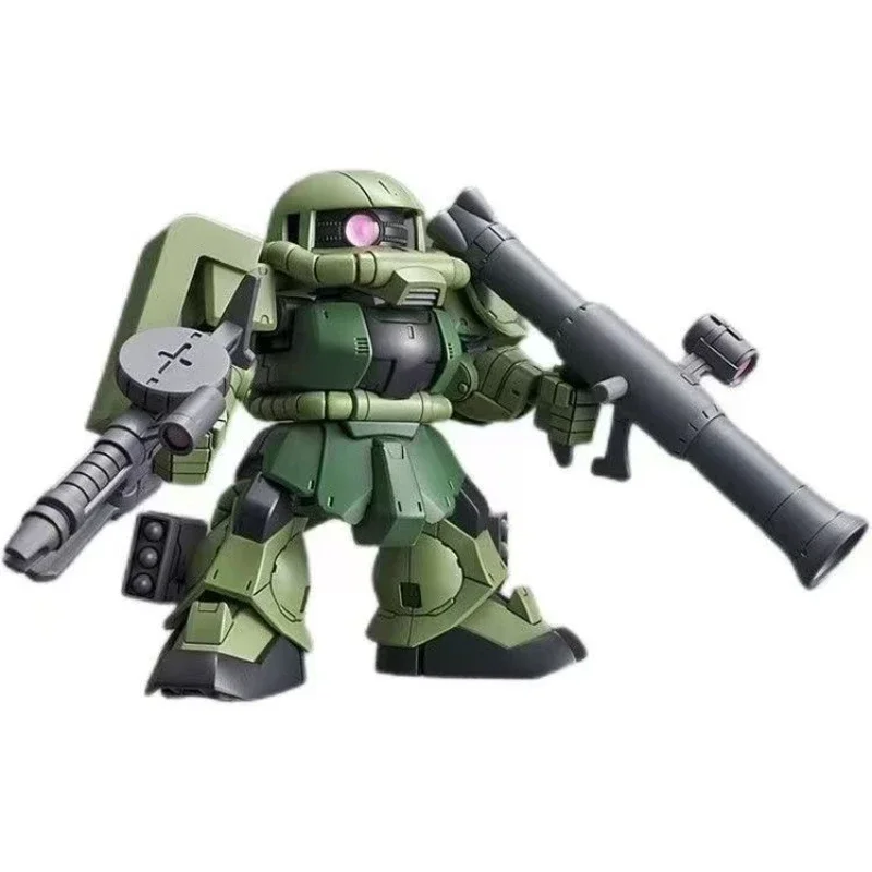 HotA Cute Assembly Model Toy Zaku Ii Mass Production een Version Q Version Mobile Suit Robot Model Kit for Ages 8 And above Gift