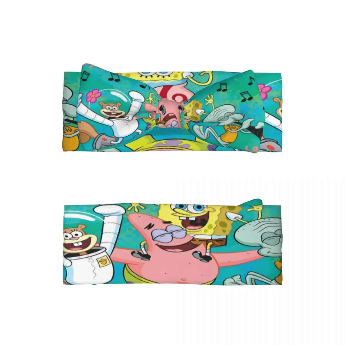 

Повязка на голову S-Spongebobs, эластичная повязка для новорожденных, милый дизайн, подарок