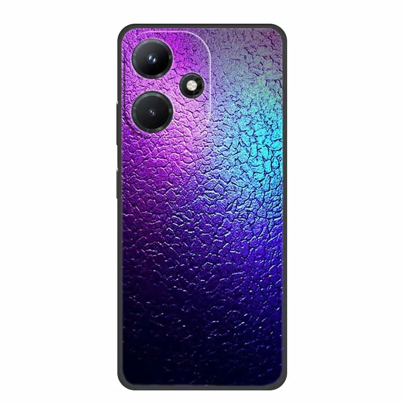 Fashion Phone Back Cover For Infinix Hot 30 Play NFC Silicone TPU Soft Case for Infinix Hot30 Play X6835 Fancy Shockproof Fundas