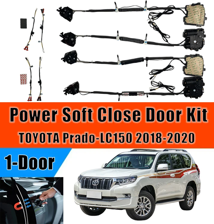 Xcar for Toyota Prado-LC150 2018-2020 Car OEM Automatic Soft Close Door Electric Suction Kit Auto Power Closing