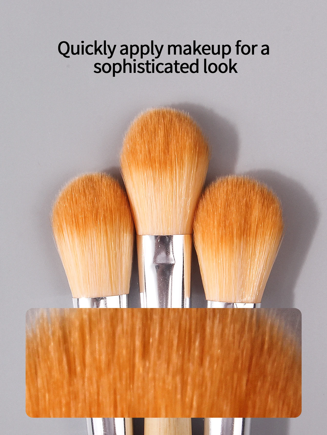 Brocha de cutis profesional de alta calidad, brocha para colorete súper suave y Ultra densa, brocha para polvos de base suave para principiantes