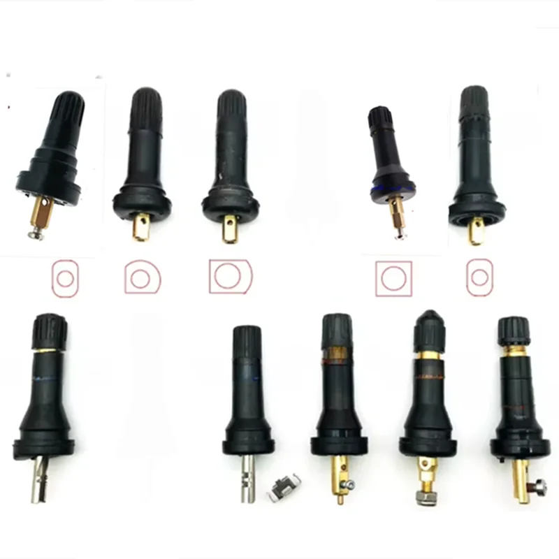 

4pcs Rubber TPMS Tire Valves for Mazda Nissan Mitsubishi Renault Fiat Chrysler Qashqai Sylphy Teana X-Trail