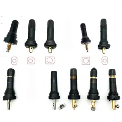 4pcs Rubber TPMS Tire Valves for Mazda Nissan Mitsubishi Renault Fiat Chrysler Qashqai Sylphy Teana X-Trail