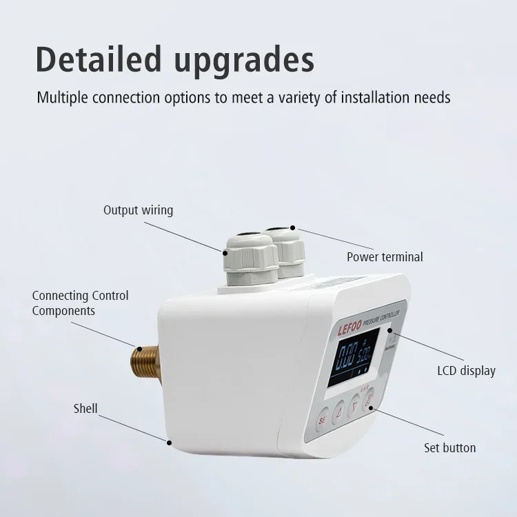 Digital Intelligent Pressure Control of Self-regulating g and Air Display for Water Pump