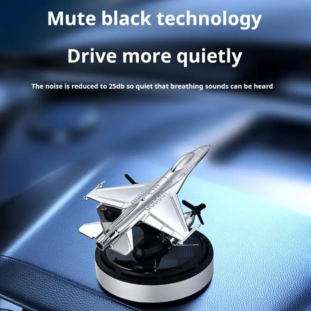 Car Fragrance Diffuser Solar-powered Car Air Freshener Solar-powered Fighter Car Aromatherapy Air for Dashboard for Cars