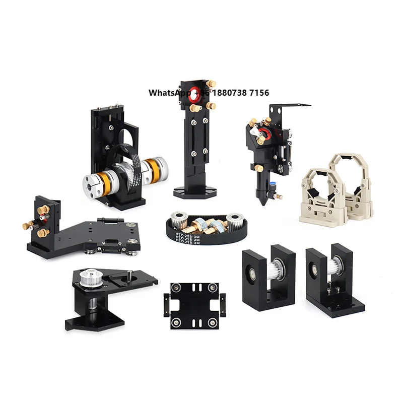 Mechanical Parts Set Outer Slider Rails Kits Spare Parts for CO2 Engraving and Cutting Machine