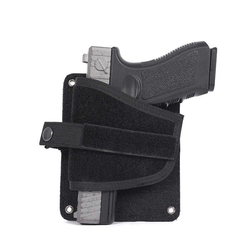 Funda de transporte oculta para caza, cinturón de mano izquierda y derecha, riñonera, tablero, mesita de noche para coche, silla, soporte para pistola oculta