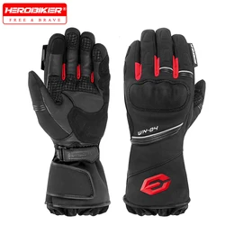 Guantes de ciclismo para viajes al aire libre, manoplas cálidas para motocicleta, todoterreno, viajes al aire libre, invierno, novedad