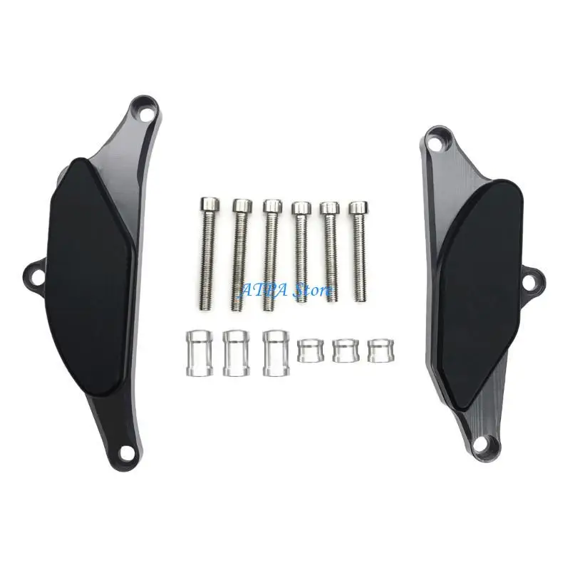 

U13C Engine Protective Cover set Aluminum Alloy Engine Cover Guard Pad Crash Protector Lightweight Suitable for VMAX 1700