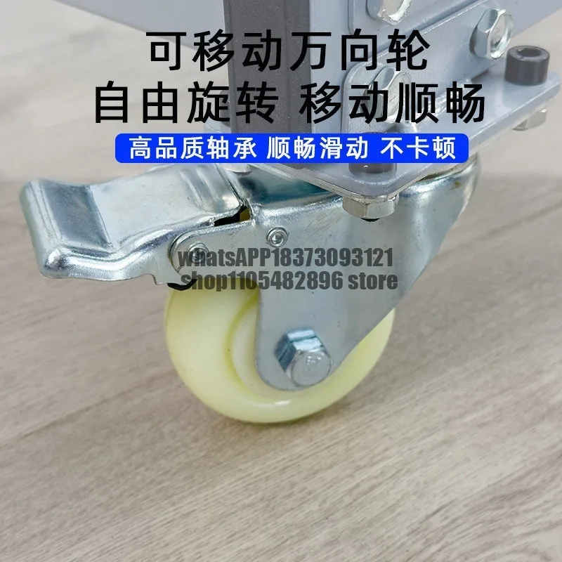 Car windshield interior panel mobile storage rack, storage display rack