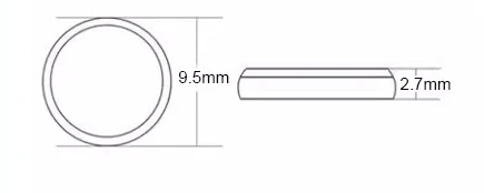 For murata sr927sw button silver oxide digital 395/ag7/lr927/399/l926f quartz watch battery