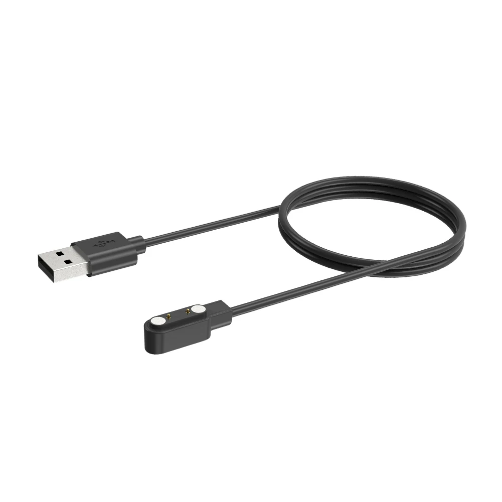 60cm 충전기 코드 교체 USB 마그네틱 충전기 코드 HAYLOU Solar Plus RT3 LS16 용 스마트 시계 액세서리 충전 라인