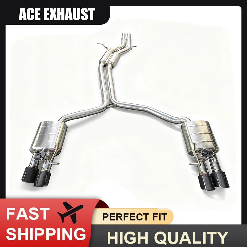 

ACE Valvetronic Catback Exhaust for Audi S4 S5 B8 3.0T High Performance Sporty Exhaust Sound Valved Exhaust Systems Muffler
