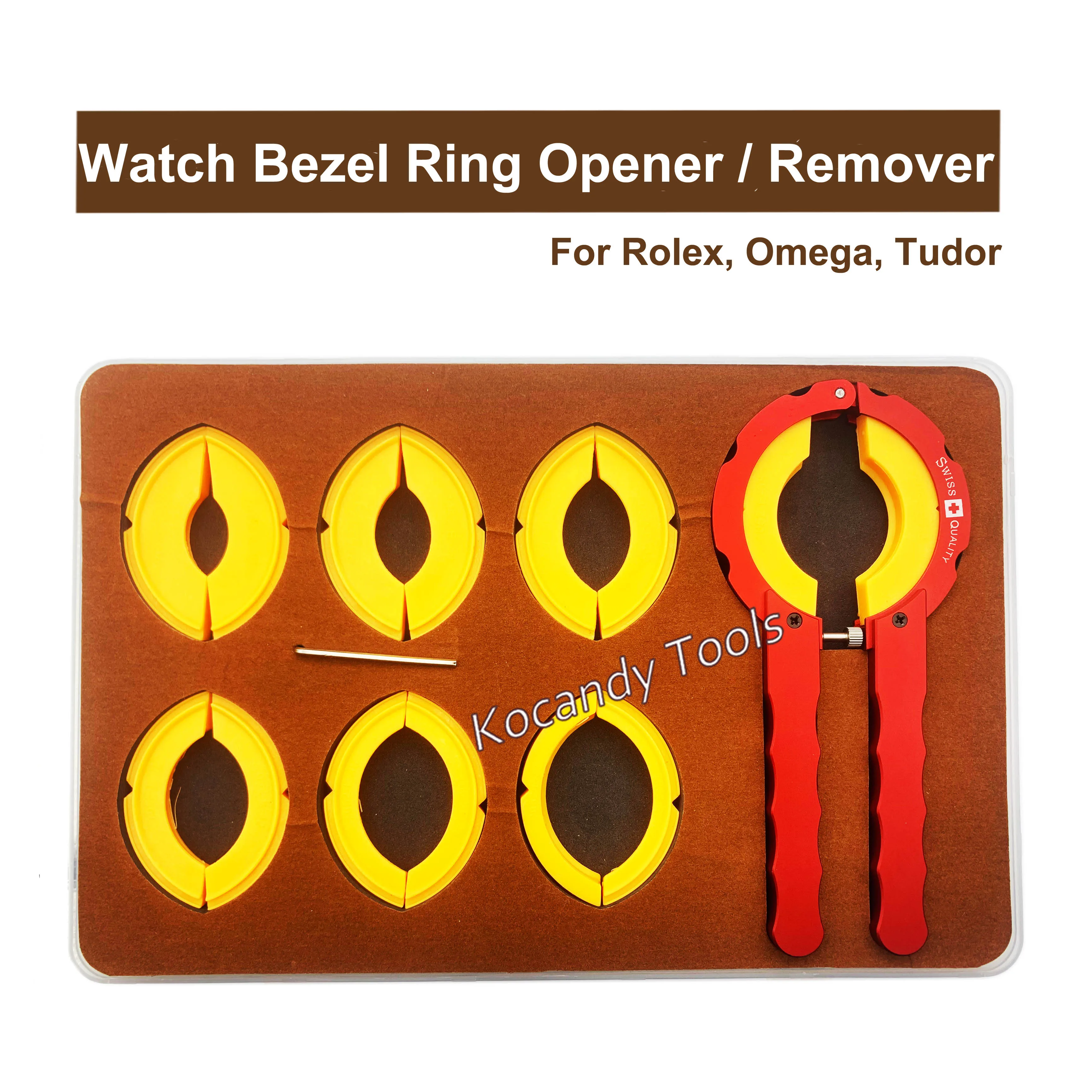 Professional Watch Bezel Remover Alloy Watch Bezel Ring Opener Tool for Watchmakers Reapir Tool Kits