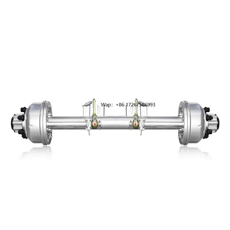 Factory Auto Parts Best Quality 6 Ton Agricultural Trailer Axle with Rear Axle and Propeller Shaft Axle Housing