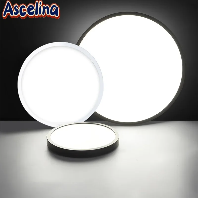 

Nordic LED Ceiling Light Ultra-thin 2.5cm Eyesafe Lamp For Study Bedroom Living Room Entryway Cloakroom Home Decor illumination