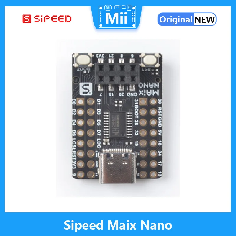 Imagem -05 - Sipeed M1n Maix Nano Risc-v K210 ai Mais Lote Goldfinger Módulo