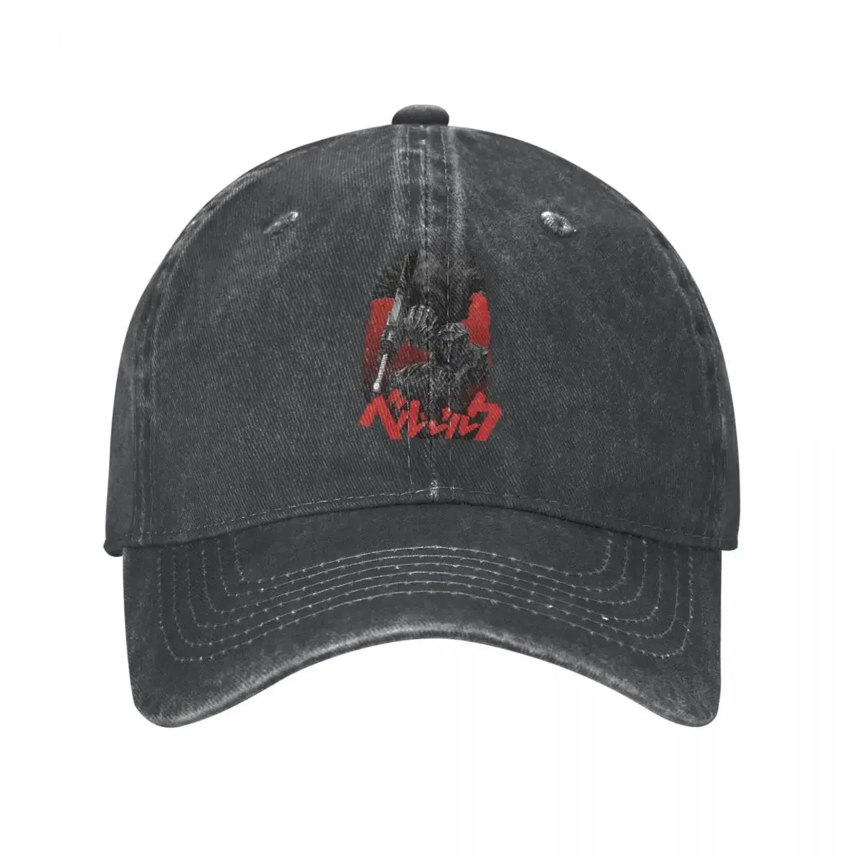 Gorra de Béisbol Berserk Armor Guts, Estilo Vintage Desgastado, Anime Japonés, Gorra para el Sol, para Hombres y Mujeres, para Actividades al Aire Libre, Regalo