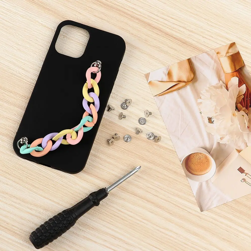 Cute Phone Case Decoration Mobile Phone Straps Mobile Lanyard Phone Pendant Anti Lost Wrist Chain