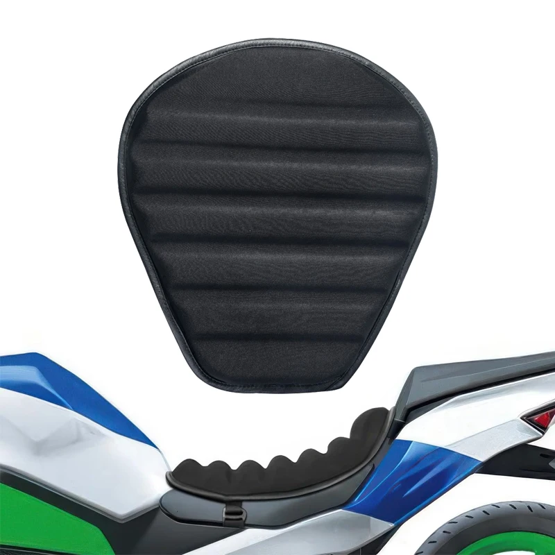 

Motorcycle Seat Cushion 3D Honeycomb Breathable Shock Absorption Gel Seat Pad Cover For Long Rides Motorcycle Riding Equipment