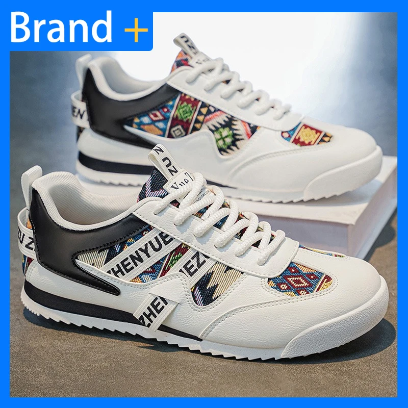 

Mens Board Shoes Comfort Retro Outdoor Daily Commuting Walking Shoes Lightweight Breathable Student Sports Lace Up Casual Shoes