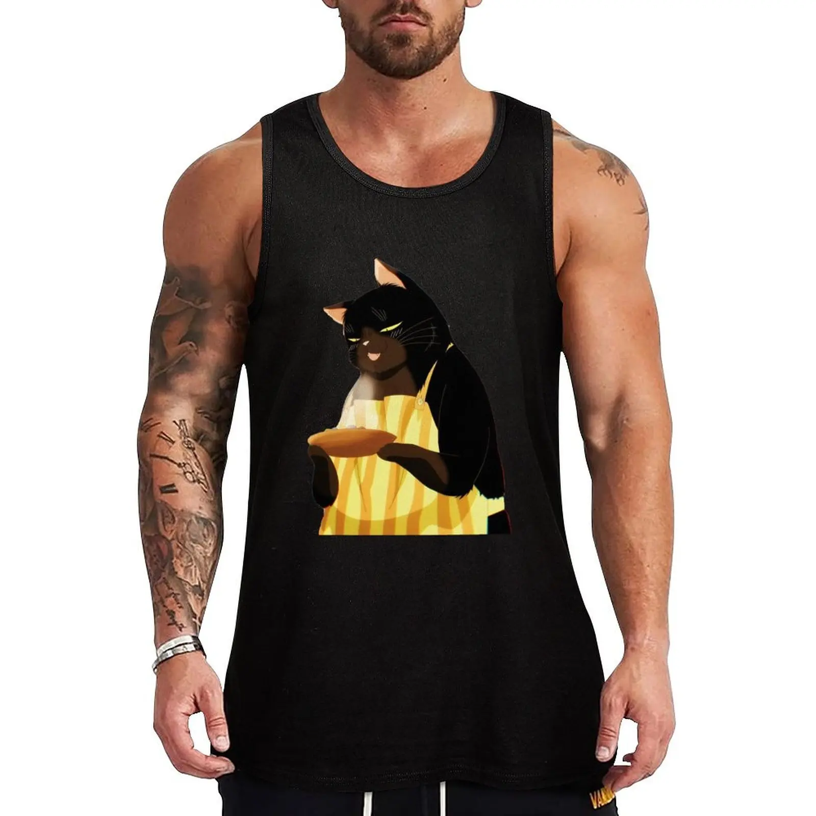

The Masterful Cat Is Depressed Again Today Tank Top Men's clothes luxury style Men's clothes gym for men