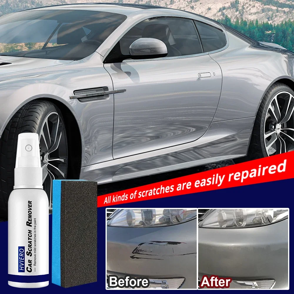 Car Scratch Spray Minor Repair Body Painting Protection Surface Smooth Kit Tool Accessories Renovate Cleaning Agent Polish Care