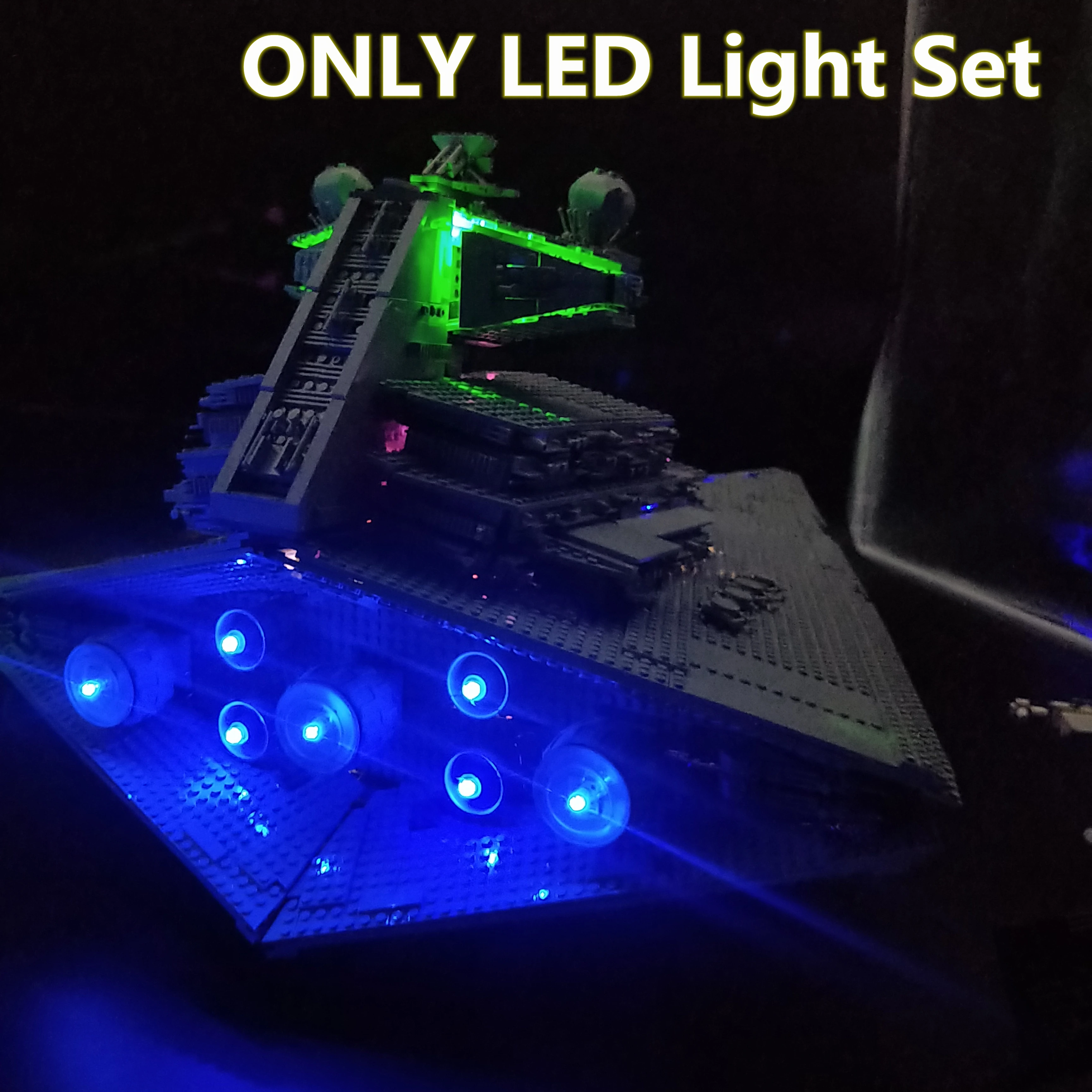 IN STOCKS RC LED Light Set For Compatible With LEGO 10030 05027 Imperial Star Destroyer Building Bricks Blocks Accessory