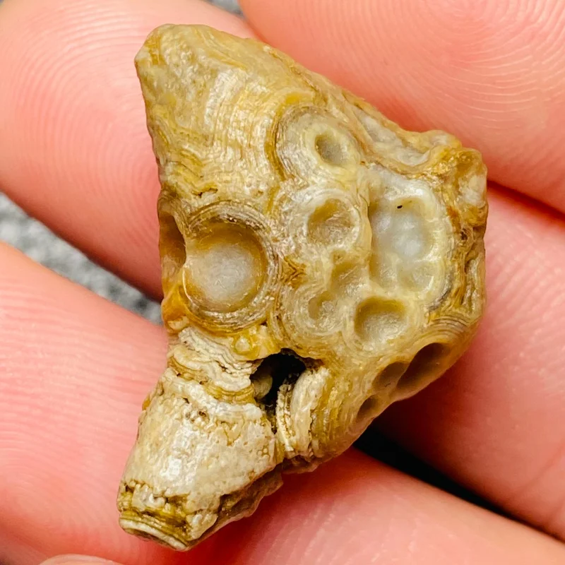 Natural Moon Deity Energy Stone Spiritual Healing Gobi Stone Mineral Specimen - view 2