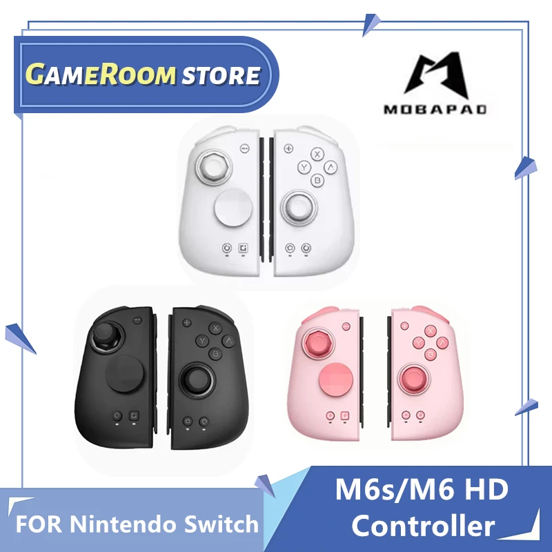 

MOBAPAD M6 Gemini M6s Game Console Controller for Nintendo Switch Joypad Left Right Handle Grip for Nintend Switch OLED Gamepad