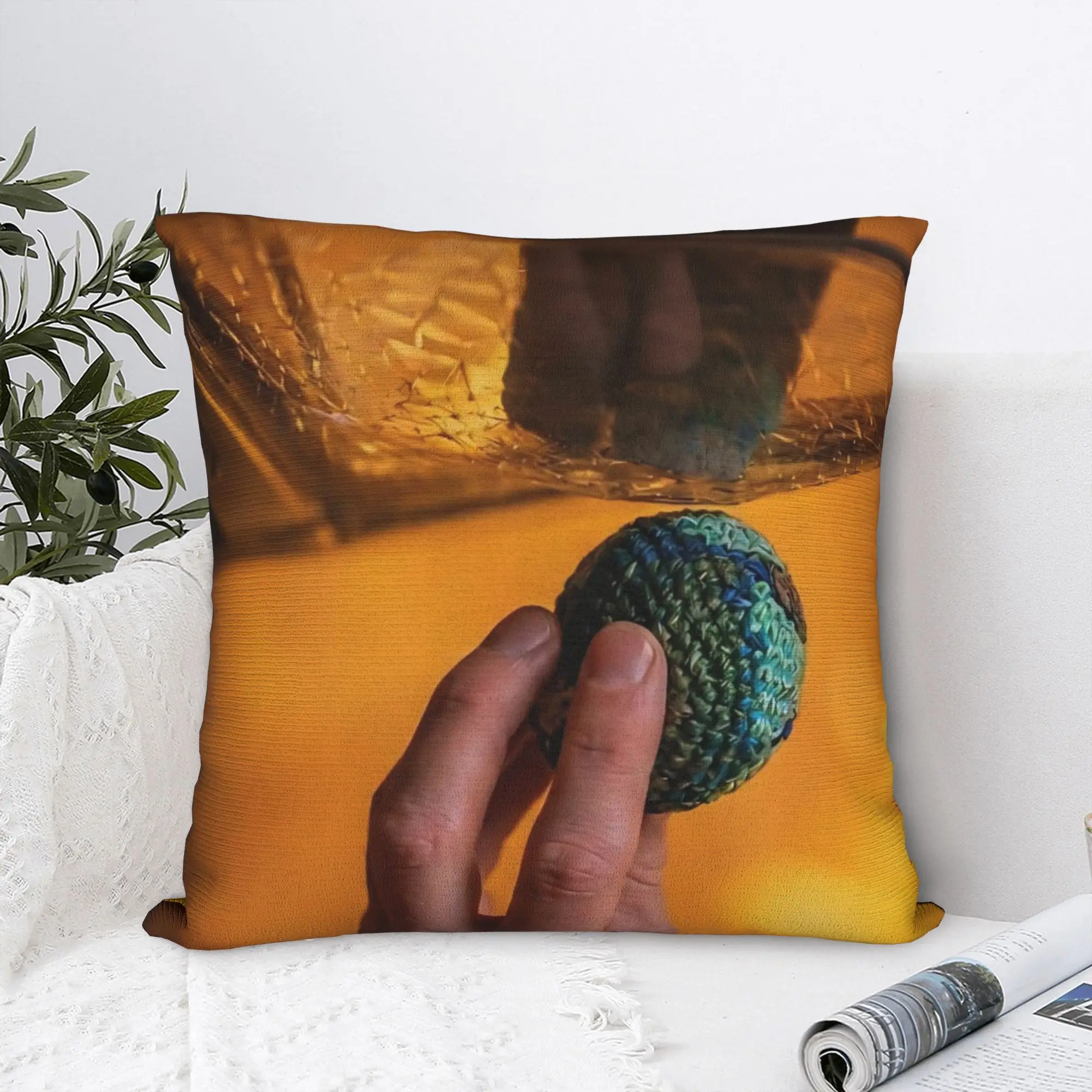 Project Hail Mary Square Pillow Cases 2026 Sci-Fi Movie Cushion Cover Vintage Zipper Decor Pillowcase for Home 18