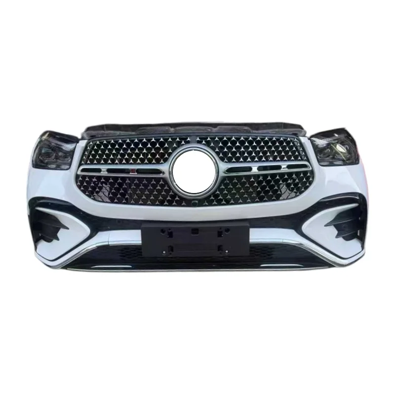 Complete bumper for 2024 high-quality GLE W167 with radiator and headlights