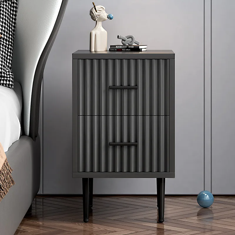 Super bedside table Italian light luxury bedside 30 small simple modern mini bedside table