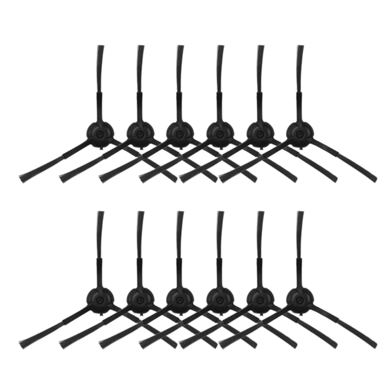 12 Pcs Side Brush For Xclea H30 H40 For ROIDMI EVE Plus Robot Vacuum Cleaner Side Brushes Robot Vacuum Parts Sweeper